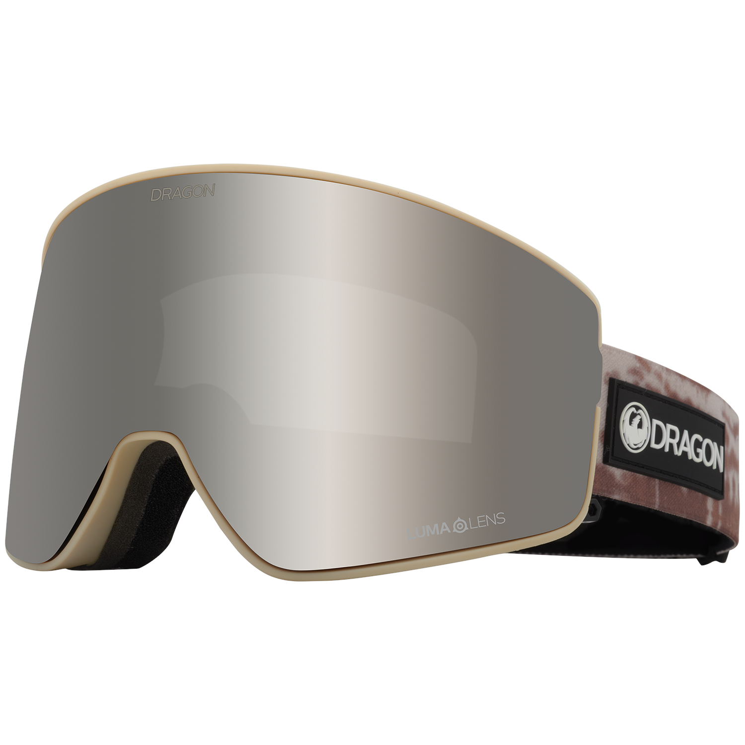 Защитные очки Dragon PXV2, темно-красный / серый