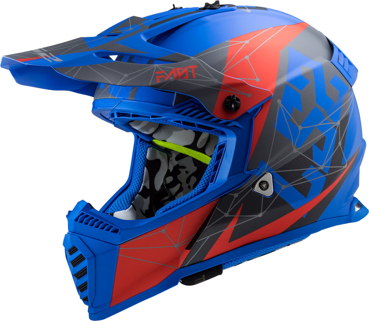 цена Шлем LS2 MX437 Fast Evo Alpha для мотокросса