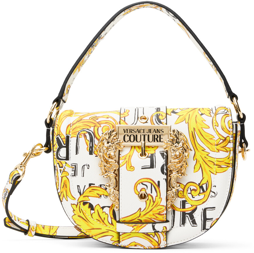 

Бело-золотая сумка Couture I Versace Jeans Couture