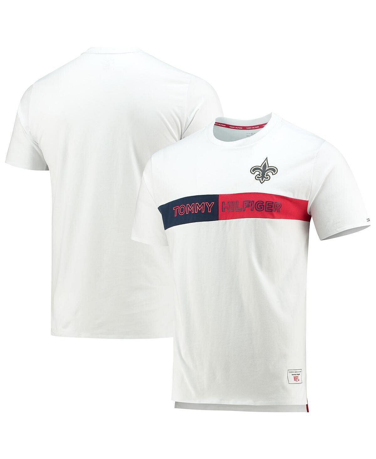 

Мужская белая футболка new orleans saints core Tommy Hilfiger, белый