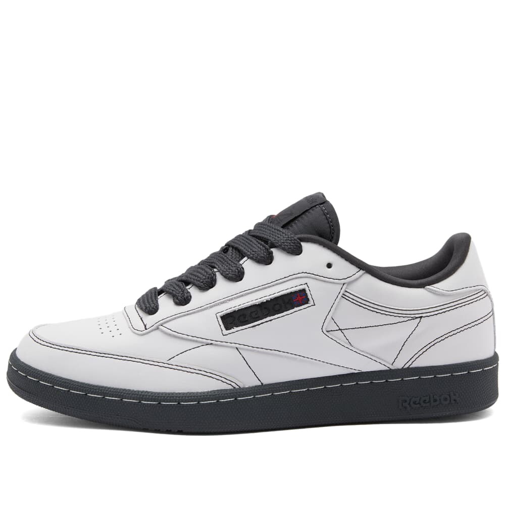 

Кроссовки Reebok Club C 85, бело-черный