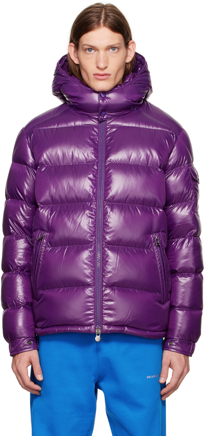 

Пурпурный пуховик Maya Moncler, Фиолетовый