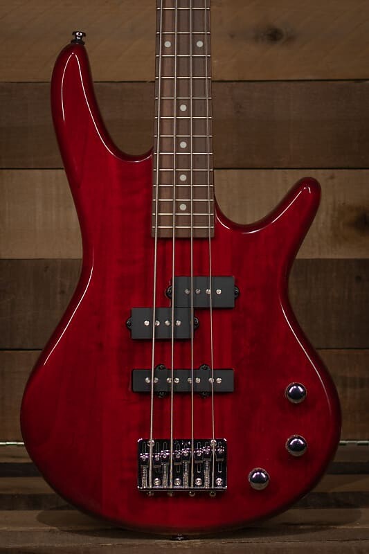 

Ibanez GSRM20 Mikro 4-струнный бас, прозрачный красный