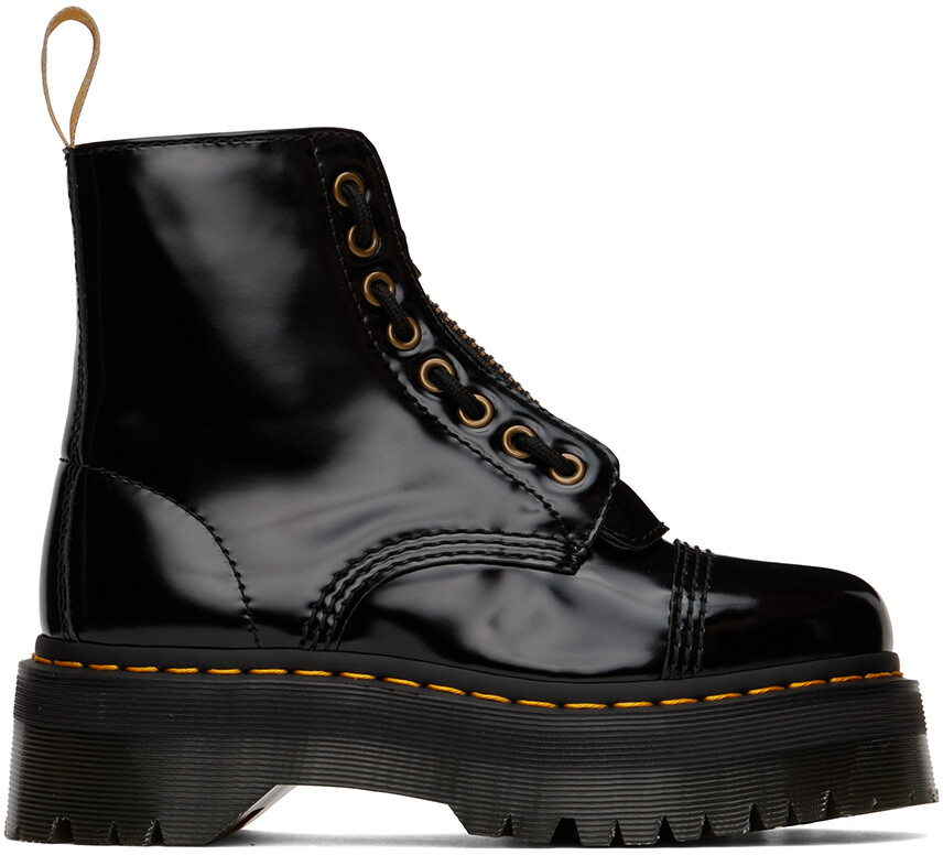 

Черные ботильоны Vegan Sinclair Dr. Martens