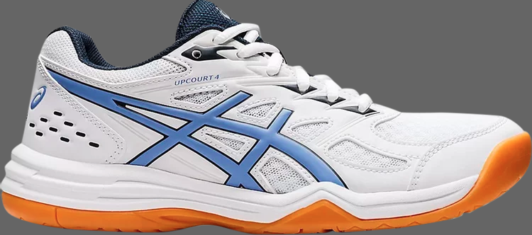 

Кроссовки wmns upcourt 4 'white periwinkle blue' Asics, белый