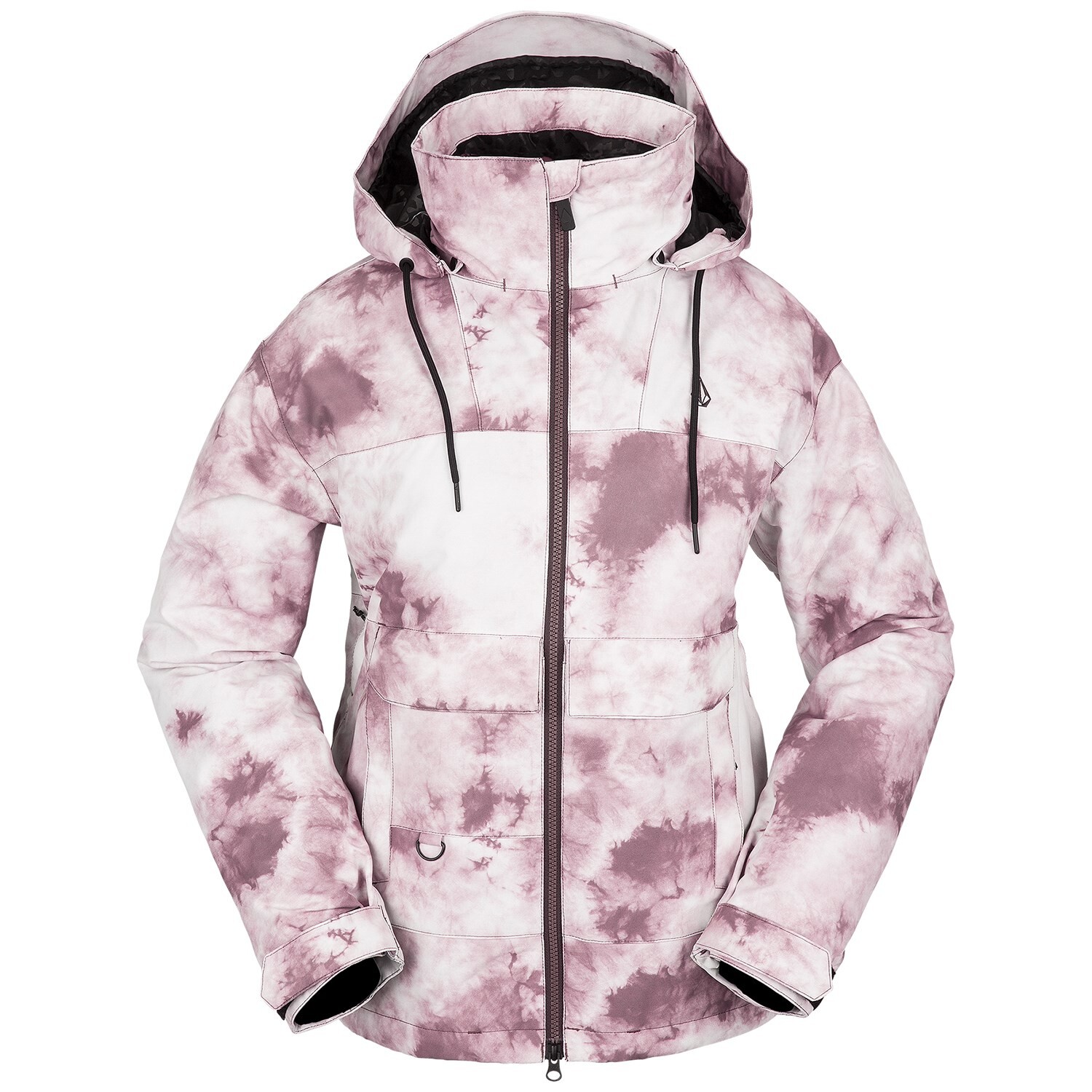 

Куртка Volcom женская, белый / фиолетовый