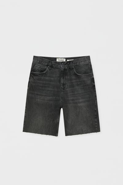 

Джинсовые шорты-бермуды свободного кроя PULL&BEAR