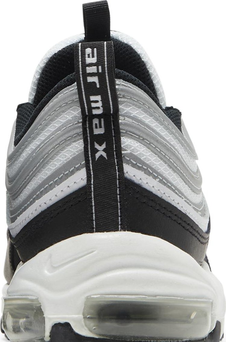 Nike air max 97 cheap white black metallic silver