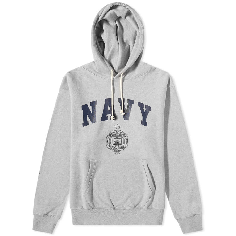 

Толстовка Uniform Bridge Vintage US Navy Popover Hoody, Серый