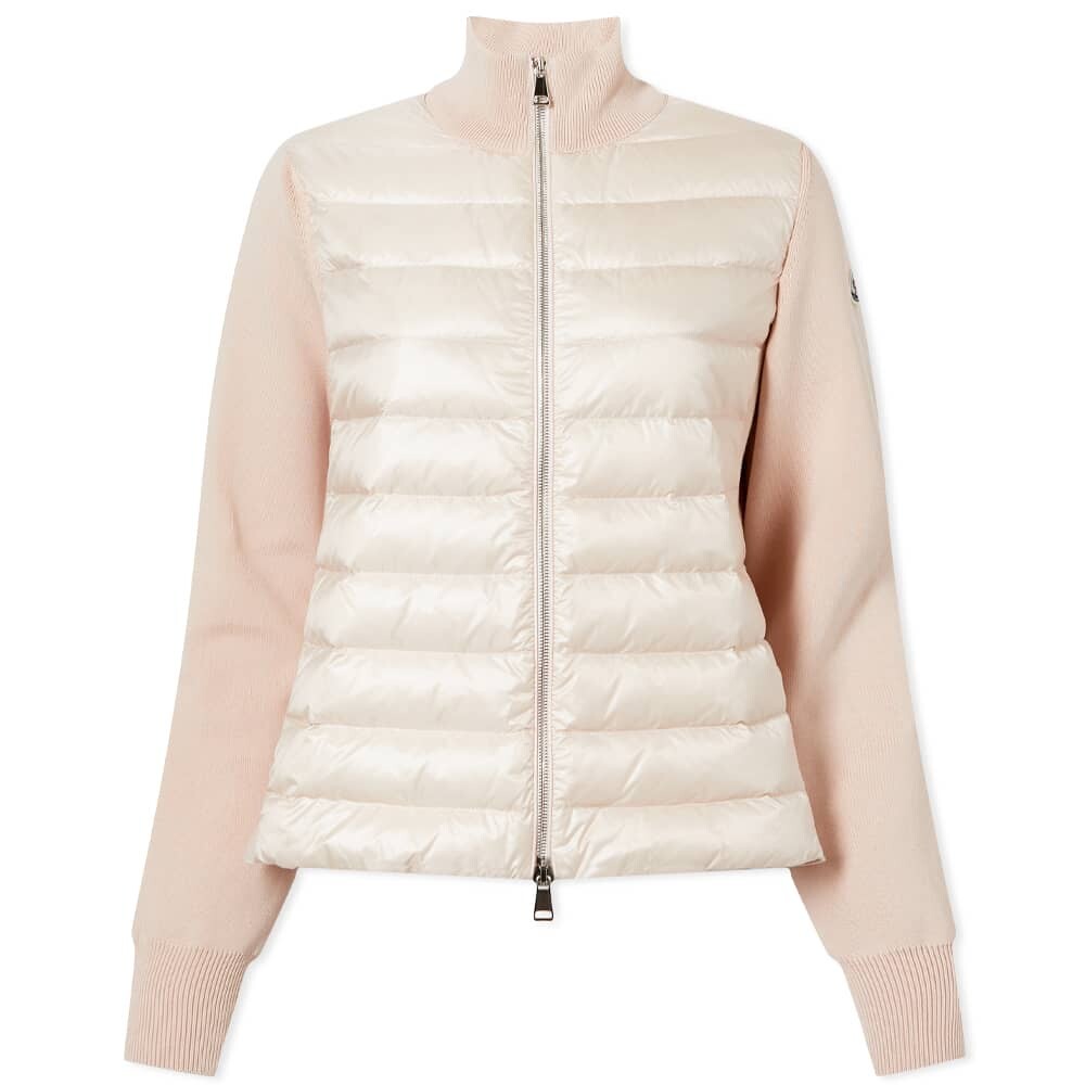 

Джемпер Moncler High Neck Zip Front Padded Cardigan