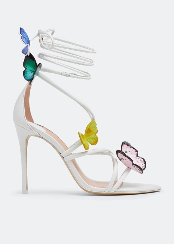 

Сандалии SOPHIA WEBSTER Vanessa sandals, белый