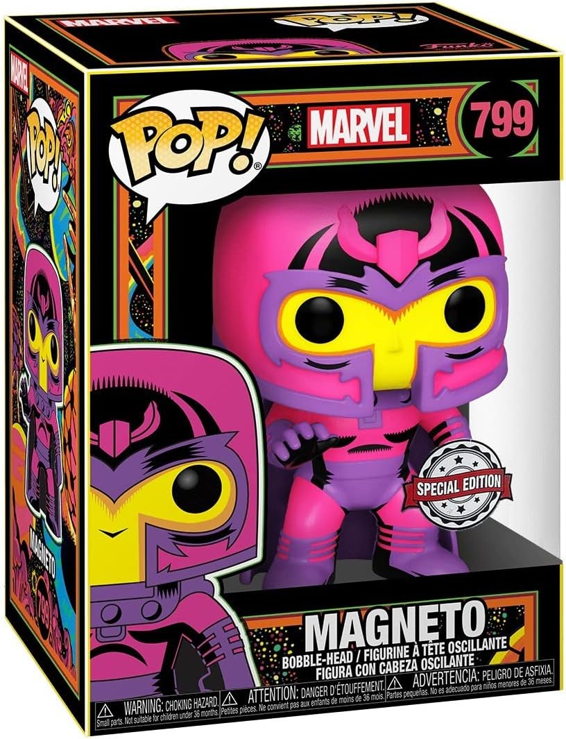 Фигурка Funko Pop Marvel X-Men - Magneto Blacklight
