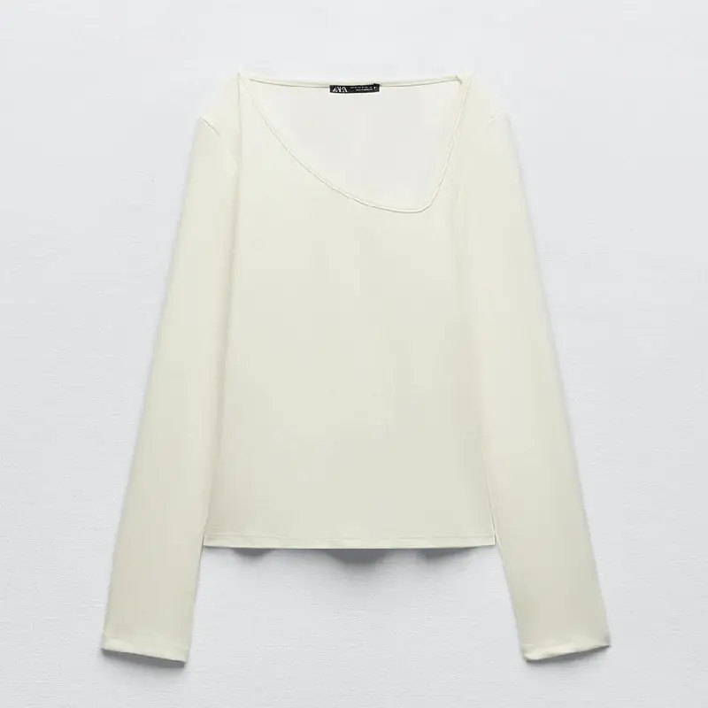 

Футболка Zara Comfort, кремовый