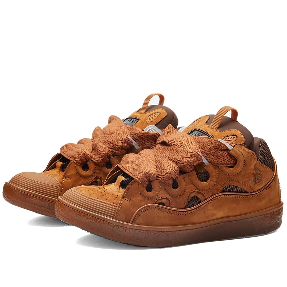 

Кроссовки Lanvin Suede Curb Sneaker
