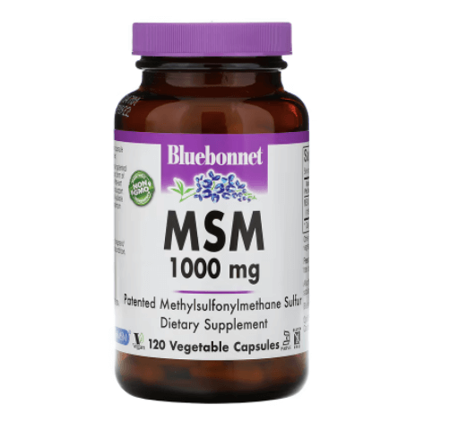 МСМ 1000 мг 120 капсул Bluebonnet Nutrition mrm nutrition nutrition мсм 1000 мг 120 веганских капсул