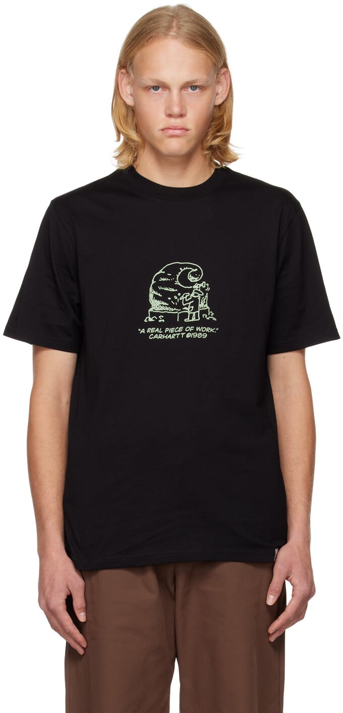 

Черная футболка \Piece Of Work\"" Carhartt Work In Progress