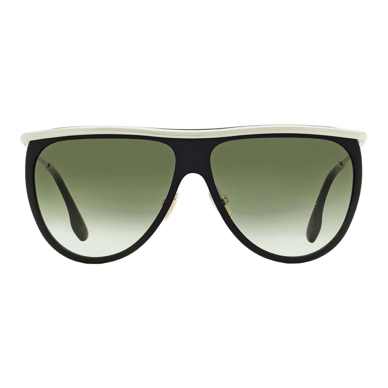 цена Солнцезащитные очки Victoria Beckham Modified Aviator VB155S, черный
