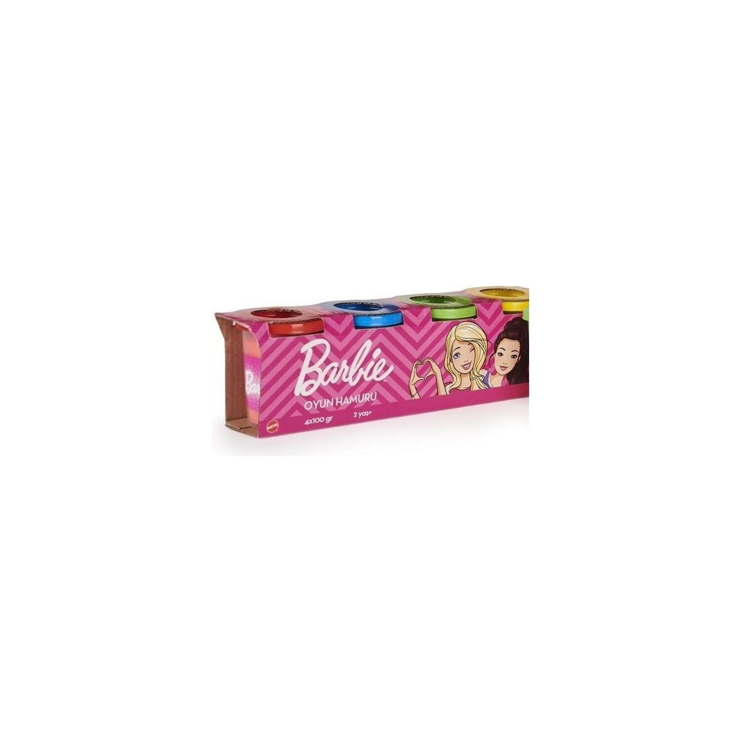 

Barbie GPN18 Barbie Play Dough 4-Pack 4X100GR