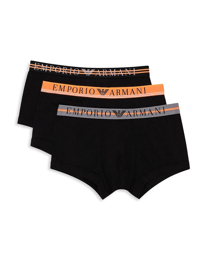 

Хлопковые плавки с логотипом на поясе, упаковка из 3 шт. Armani