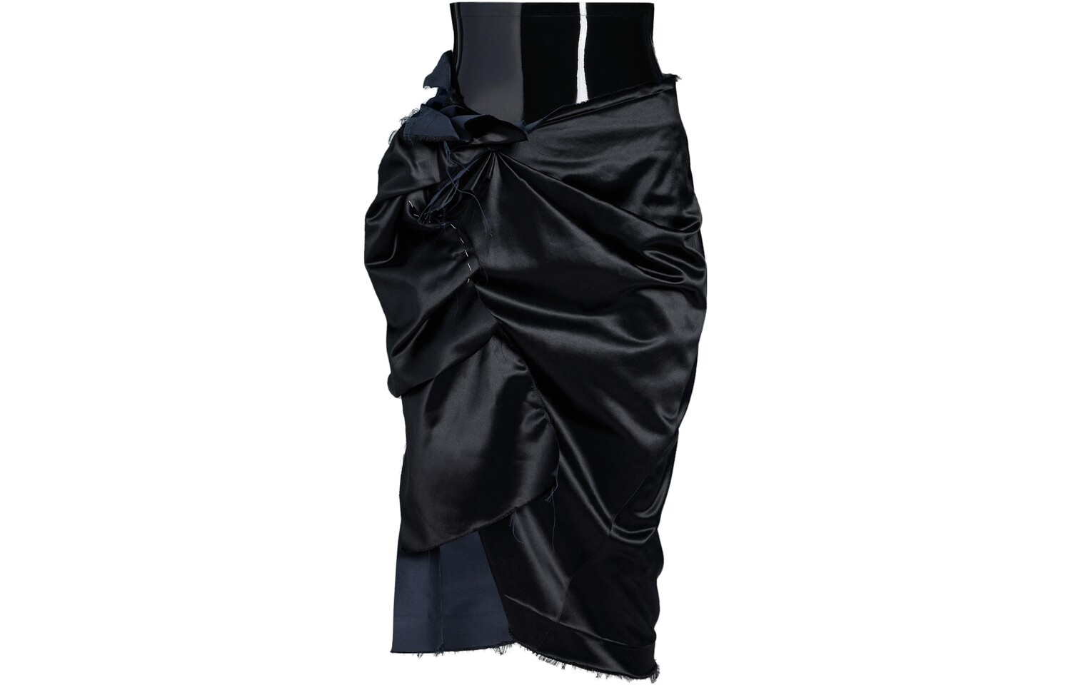 

Юбка Maison Margiela длинная, черный