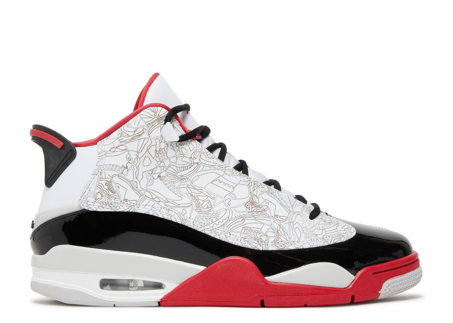 

Кроссовки Air Jordan Jordan Dub Zero 'Varsity Red' 2022, белый