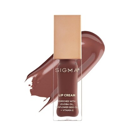 

Sigma Beauty Lip Cream Профессиональная жидкая кремовая помада с ультраувлажняющей формулой и блестящим кремовым финишем из палисандра