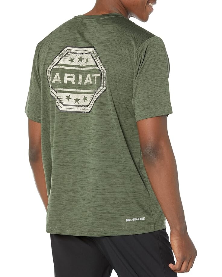 

Футболка Ariat Charger Stamp T-Shirt, цвет Kombu Green