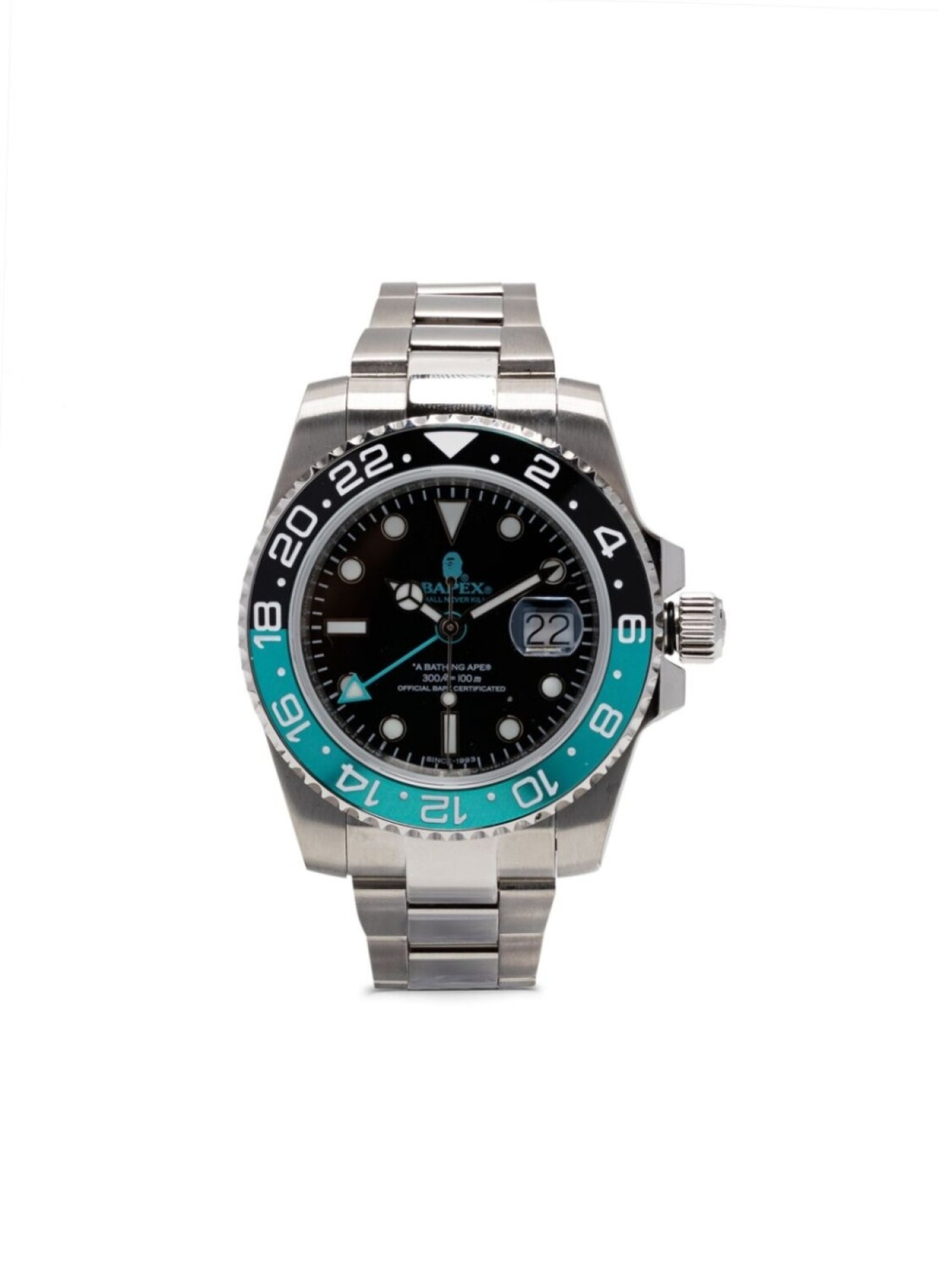 

Наручные часы Classic Type 2 BAPEX A BATHING APE, серебряный
