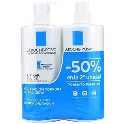 

Липикар жидкость 750 мл + 750 мл — 2 шт. в упаковке La Roche-Posay