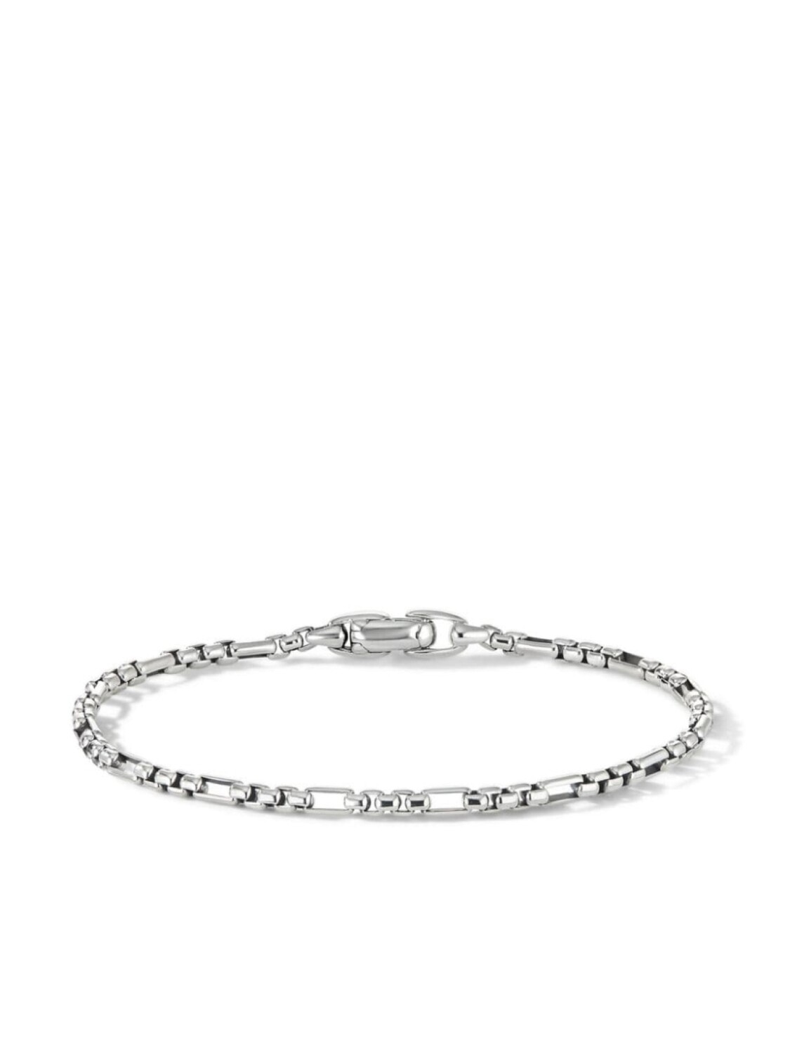 

Браслет Open Station из стерлингового серебра David Yurman, серебряный