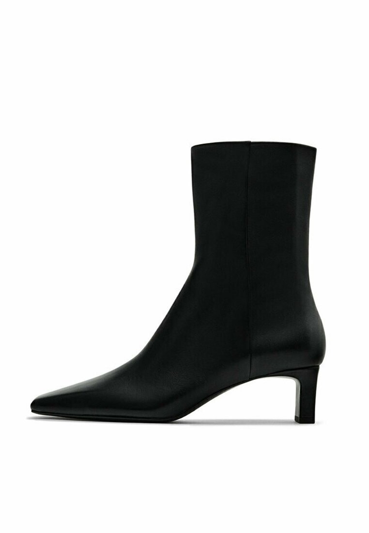 

Классические ботильоны Massimo Dutti, цвет black
