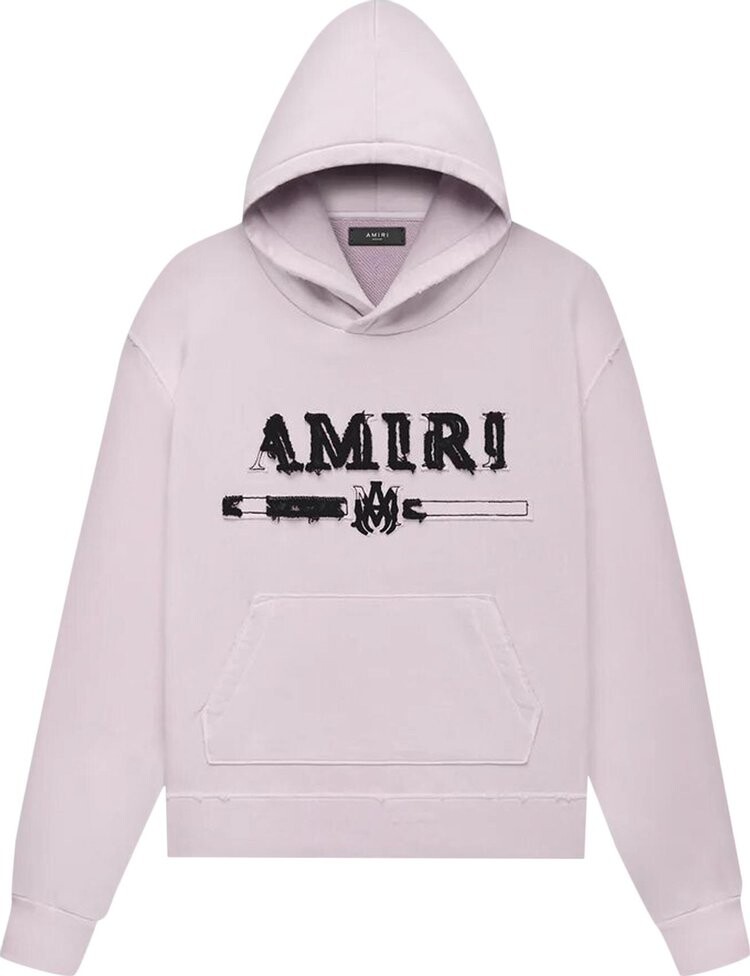 

Худи Amiri MA Bar Appliqué Hoodie 'Pink', розовый