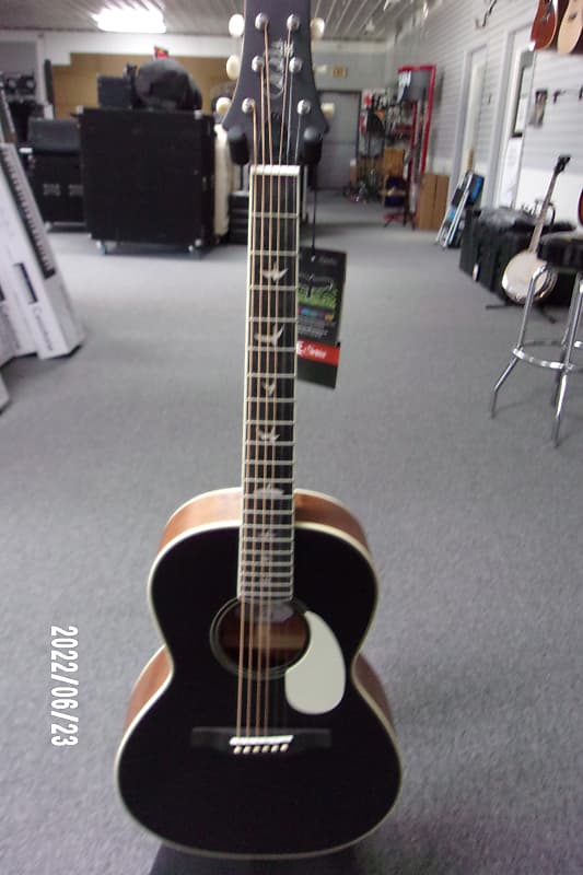 Акустическая гитара PRS SE Parlor P20, черная SE Parlor P20 Acoustic Guitar