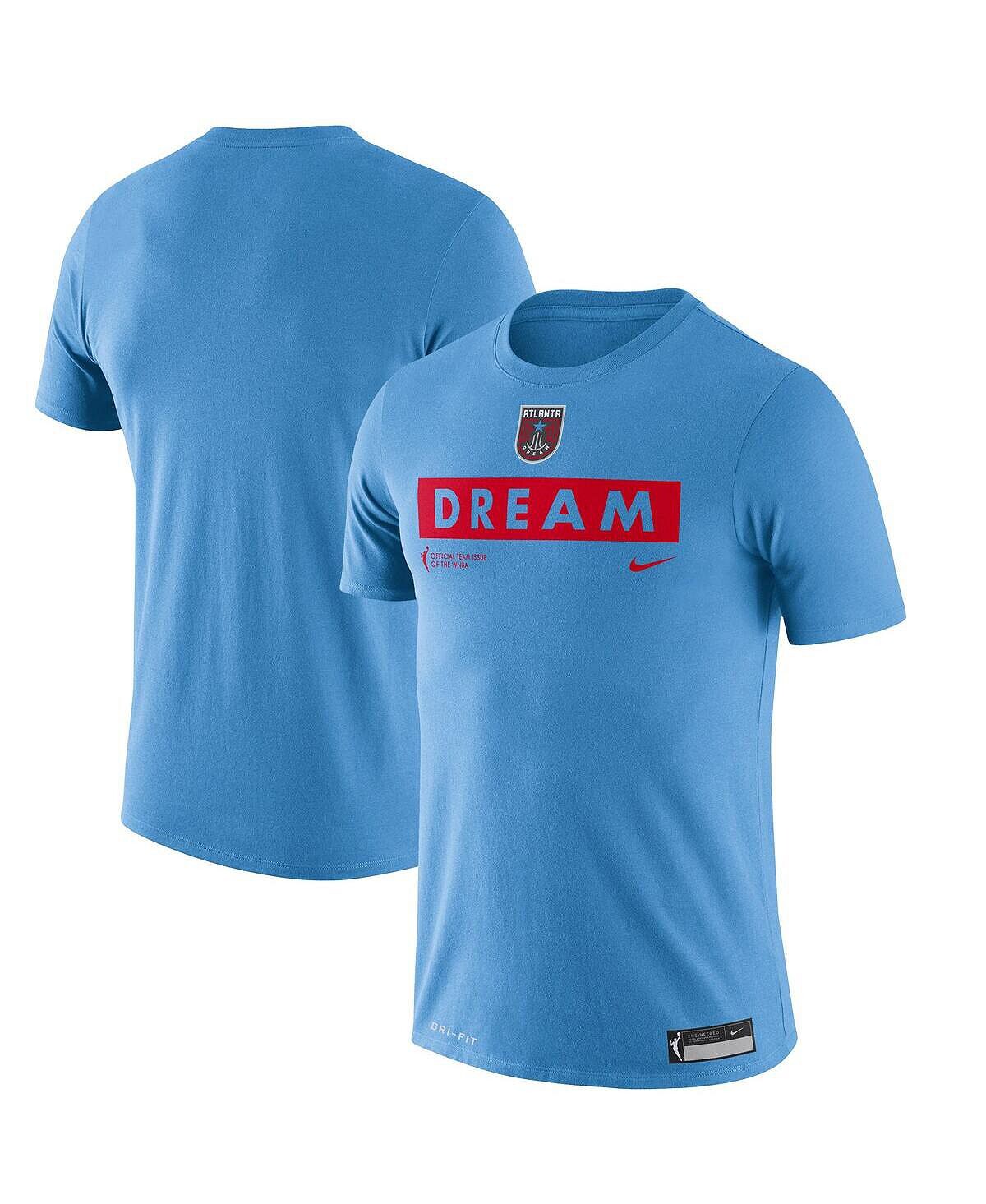 

Синяя футболка atlanta dream практика Nike, синий