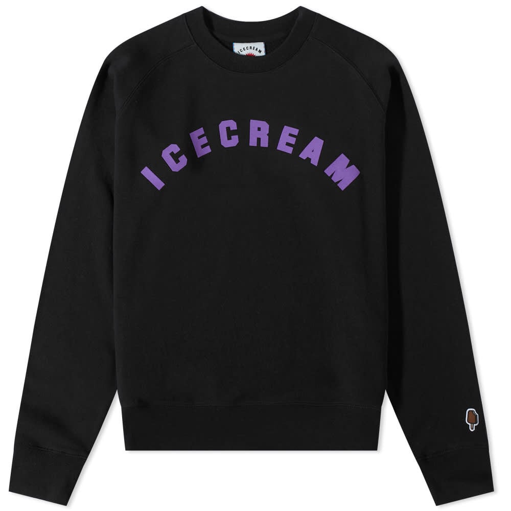 

Толстовка ICECREAM Flock Logo Crew Sweat