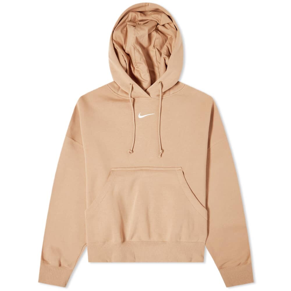 

Толстовка Nike Phoenix Fleece Oversized, бежевый