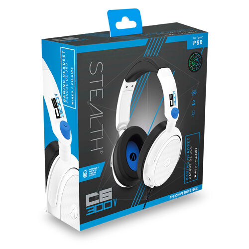 

Stealth C6-300V Stereo Gaming Headset (White)