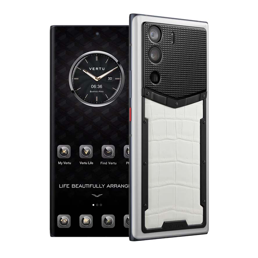 Смартфон Vertu Metavertu Alligator 18Гб/1Тб, 2 Nano-SIM, черный/белый –  купить с доставкой из-за рубежа через платформу «CDEK.Shopping»