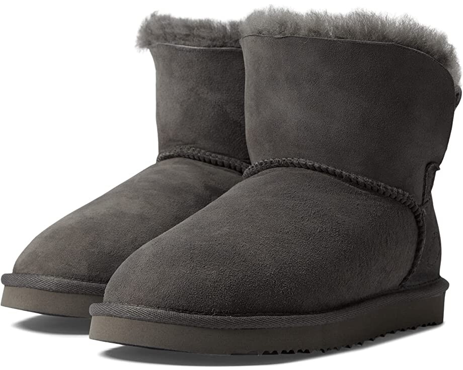 

Ботинки Perth Genuine Shearling Fold-Over Boot FIRESIDE by Dearfoams, серый