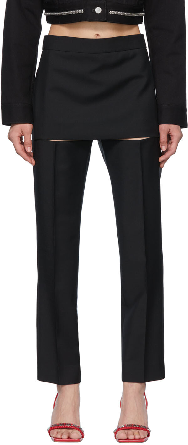 

Черные шерстяные брюки Givenchy, Черный