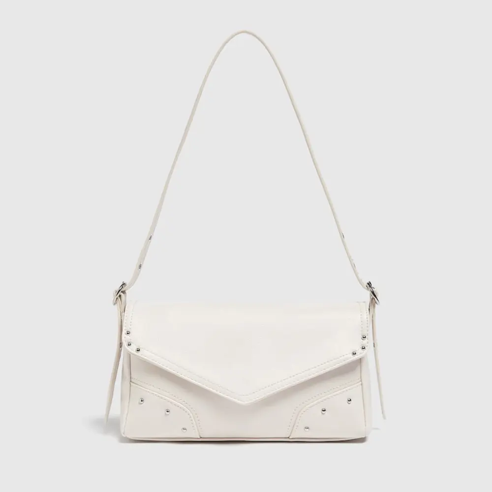 

Сумка Pull&Bear Studded Shoulder, белый