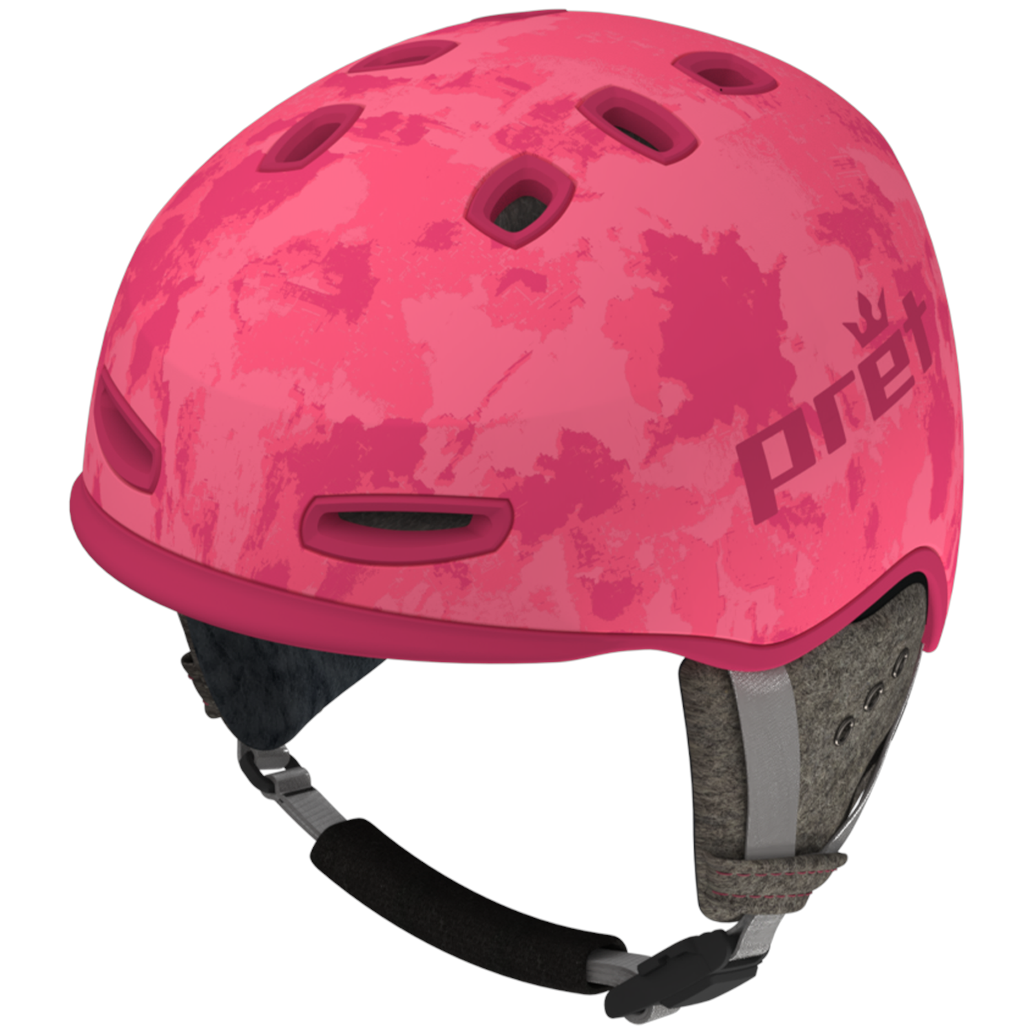 Шлем Pret Lyric X2 MIPs женский, розовый шлем женский termit rebel розовый