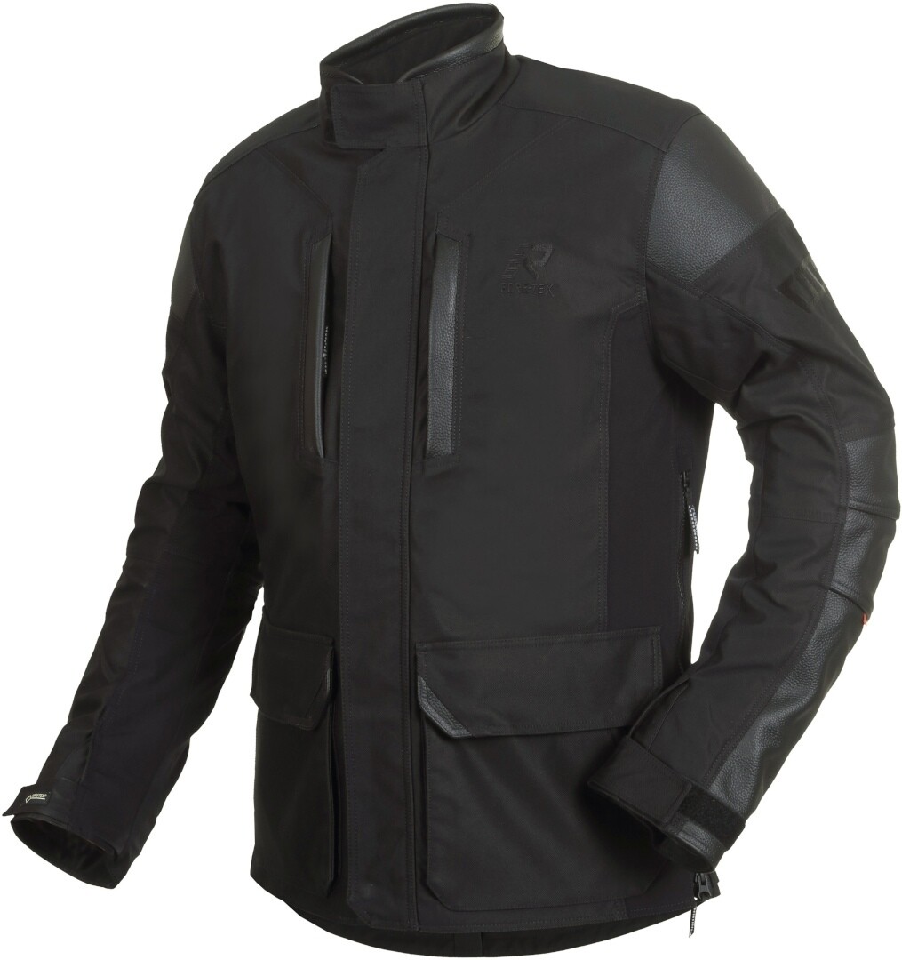 

Rukka Melfort Gore-Tex Мотоцикл Текстильная куртка, черный/серебристый