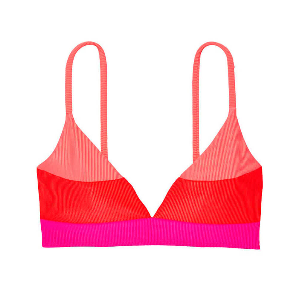 

Лиф Beach Riot Riza Bikini, коралловый, Красный