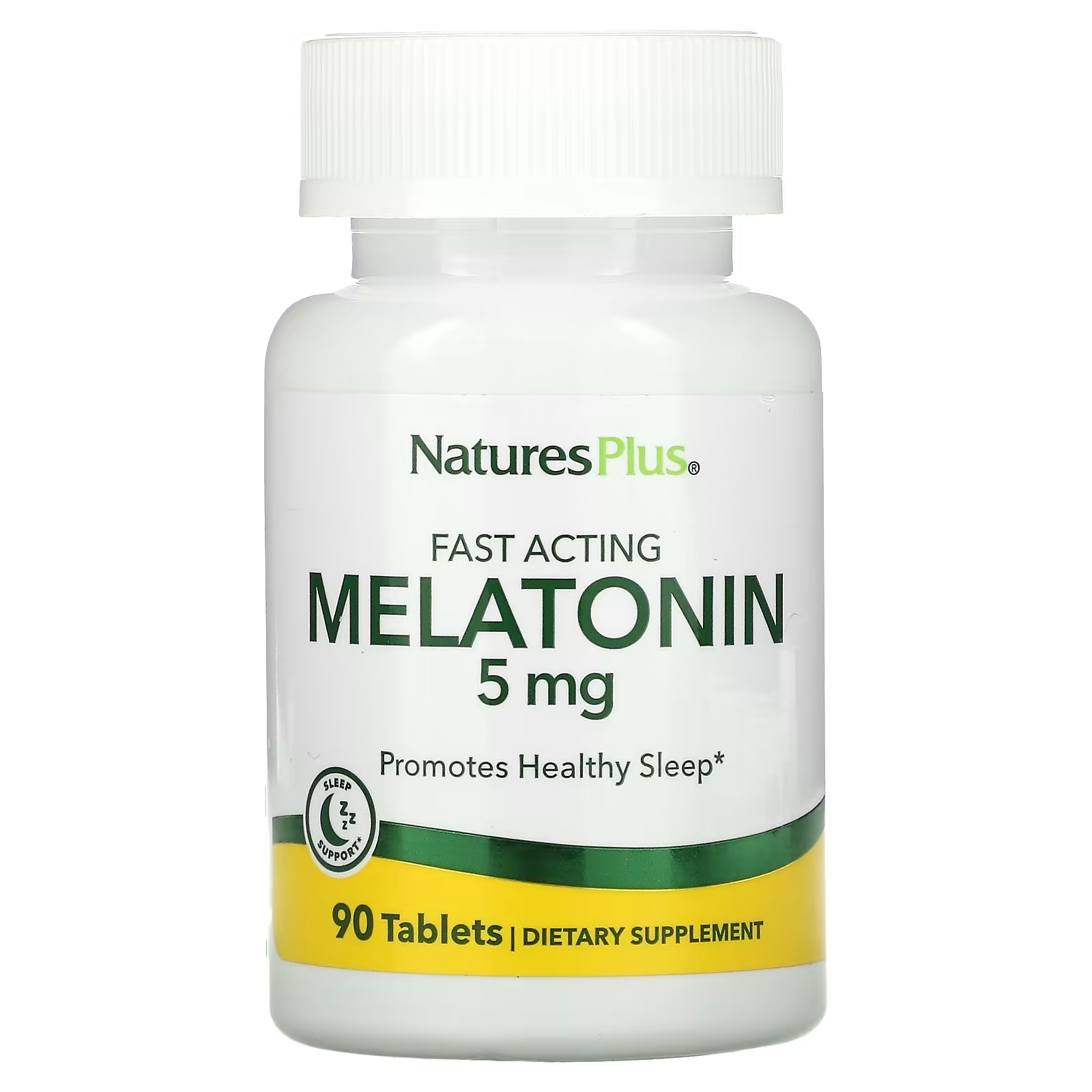 NaturesPlus Мелатонин 5 мг, 90 таблеток nature made мелатонин 5 мг 90 таблеток