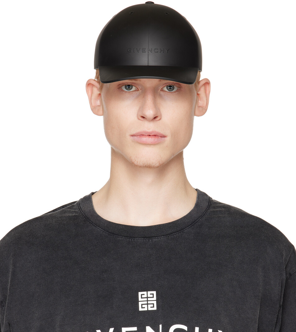 

Черная резиновая кепка Givenchy