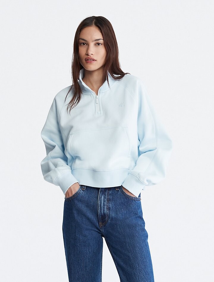 

Толстовка из флиса с логотипом Archive Calvin Klein
