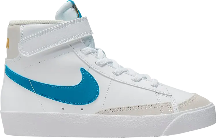 

Кроссовки Nike Blazer Mid '77 PS 'White Laser Blue', белый
