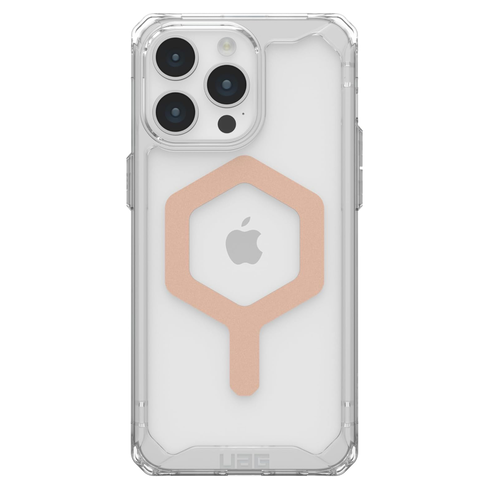 Чехол UAG Plyo для iPhone 15 Pro Max, Ice/Rose Gold – купить с доставкой  из-за рубежа через платформу «CDEK.Shopping»