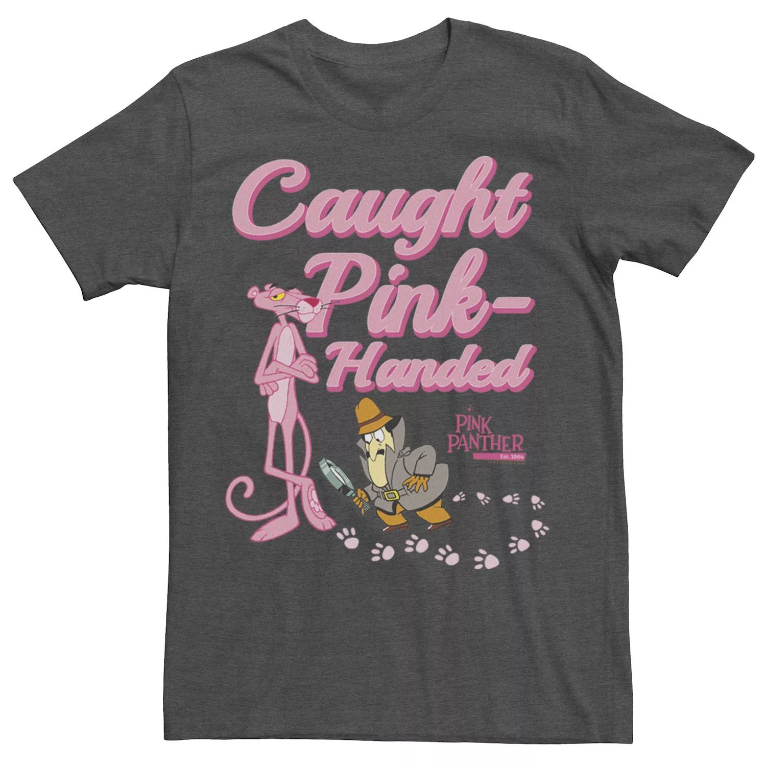 Мужская футболка Pink Panther Caught Pink-Handed Licensed Character пульт оригинальный haier htr a18e